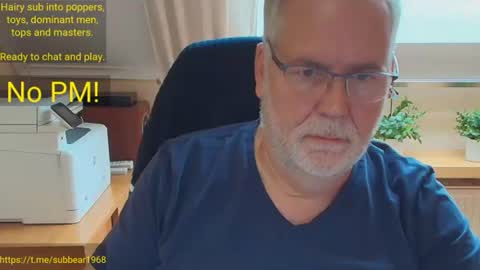 subbear1968 online show from June 16, 7:21 am