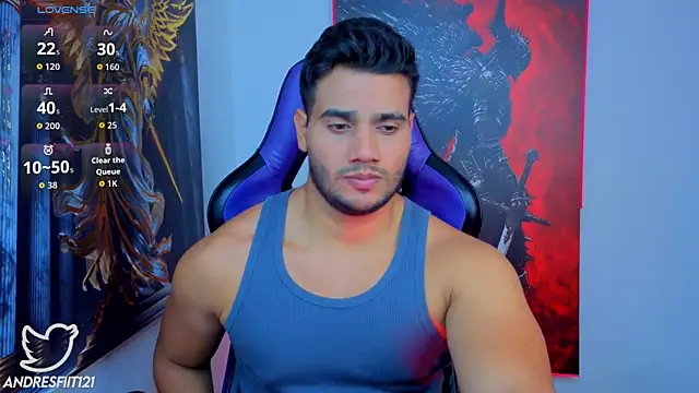 AndresRodriguez1 online show from July 8, 1:42 am