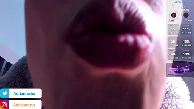 AdrianRushx online show from July 7, 3:06 am