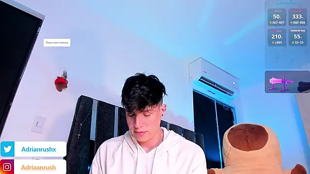 AdrianRushx online show from July 1, 3:07 am