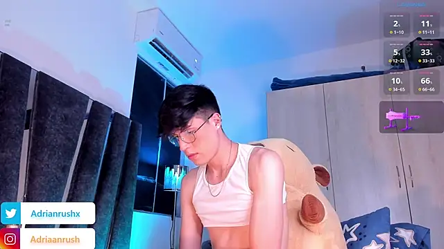 AdrianRushx online show from July 14, 3:11 am