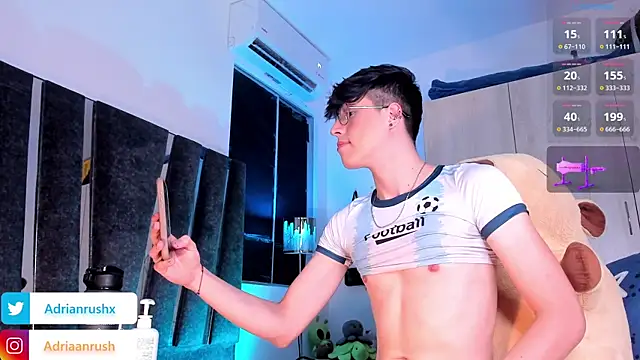 AdrianRushx online show from July 16, 2:07 am