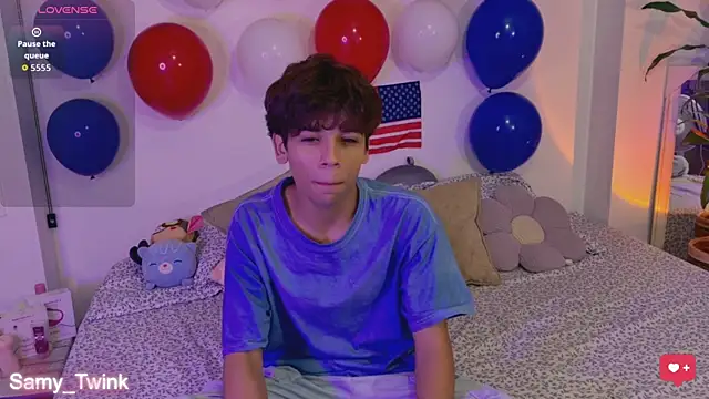 Samy Twink online show from July 4, 3:20 am