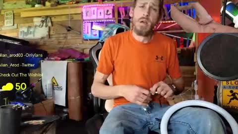 Allan arod online show from April 18, 7:29 pm