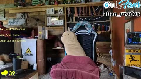 Allan arod online show from April 1, 7:22 pm