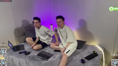 Fansly  Barney  and Kevin T  online show from February 22, 6:59 pm