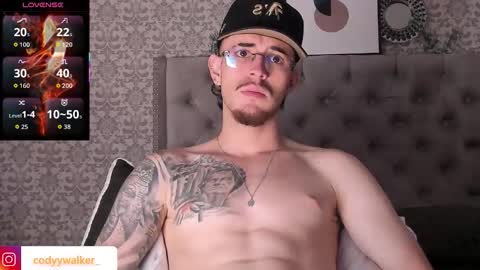 Cody Walker online show from January 13, 8:57 pm