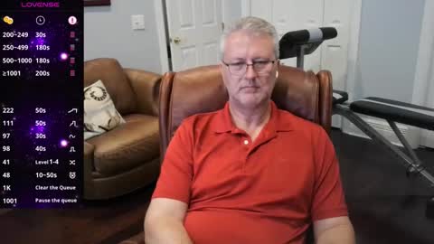 Snapshot of justavoyeurhere chatting on October 21, 6:00 pm Michael online show from October 21, 6:00 pm