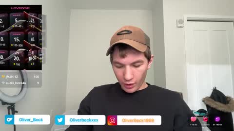 Oliver Beck online show from December 16, 8:05 pm