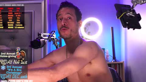 Andy Conda ITS A BRO CHRISTMAS PARTY FRIDAY DECEMBER 13TH 9pm est - LATE Mark Your Calendar online show from November 17, 1:41 am