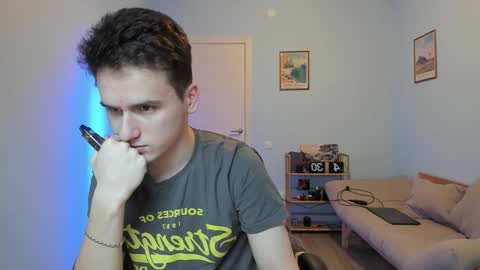 Thomas brunette and Alex blond online show from January 30, 5:41 am