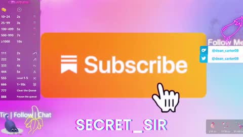 Dean Carter online show from March 14, 12:17 am