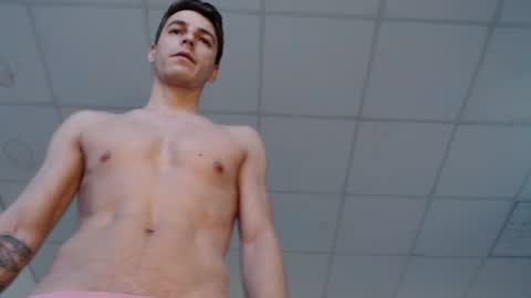 Snapshot of sexymuscle26 chatting on January 9, 7:31 am Adrian online show from January 9, 7:31 am