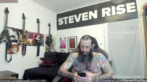 StevenRiseNYC online show from April 12, 11:05 pm