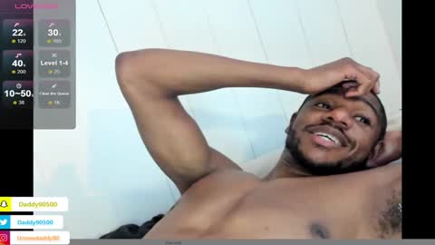 Snapshot of urnewdaddy90 chatting on January 9, 10:09 pm Big Daddy online show from January 9, 10:09 pm