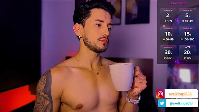 AxelKing1326 online show from February 26, 10:22 pm