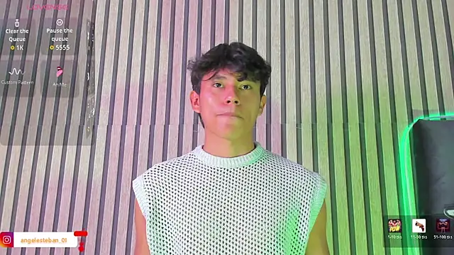 Angel esteban fx online show from June 1, 7:58 pm