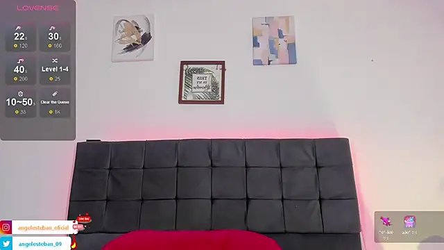 Angel esteban fx online show from September 10, 3:27 am