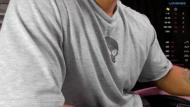 Couple muscle1 online show from January 13, 11:17 pm