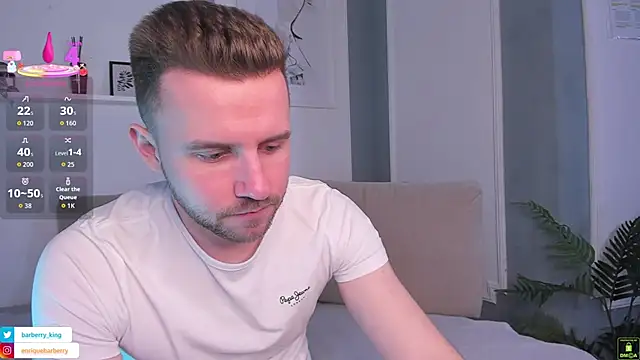 EnriqueBarberry online show from March 28, 8:47 am