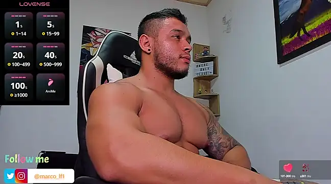 Marco diaz1 online show from March 11, 10:20 pm