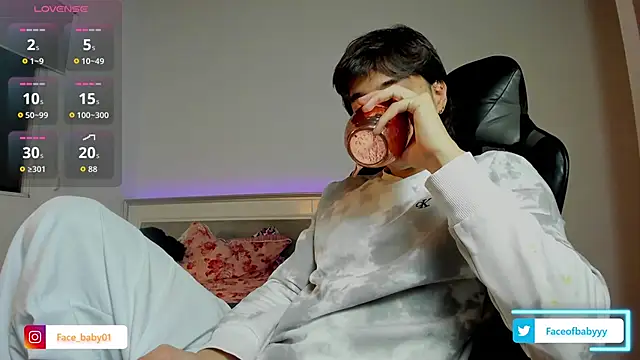 facebaby1 online show from February 19, 4:42 am