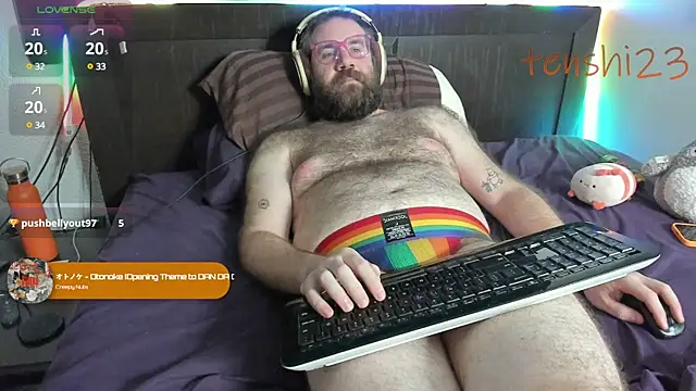 tenshi23strip online show from December 21, 6:52 am