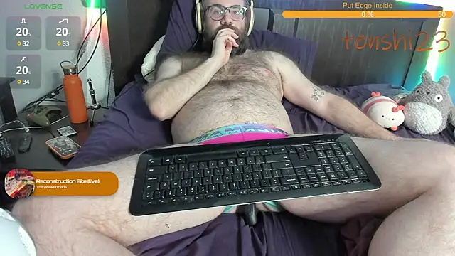 tenshi23strip online show from March 14, 10:04 pm