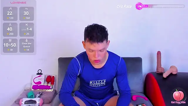 Nijinsky LatinBoy online show from January 16, 10:10 am