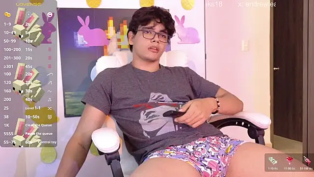 an drew18 online show from April 8, 3:10 pm