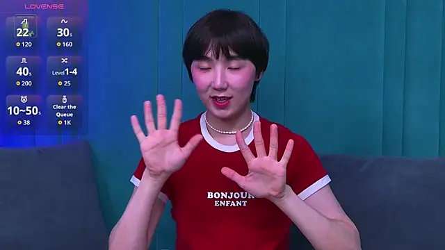 HeejinWang online show from March 6, 3:42 pm