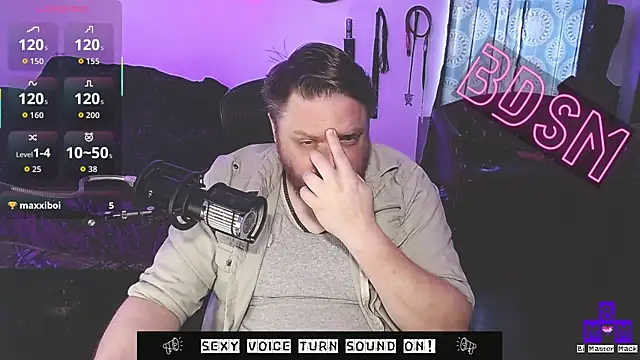 Bi Master Mack online show from January 9, 5:07 pm