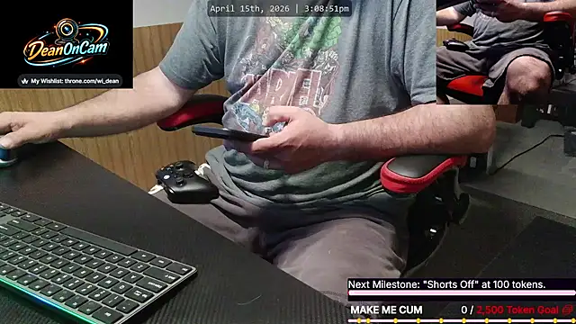 DeanonCam online show from April 15, 8:09 pm