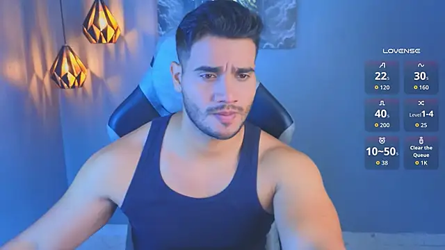 AndresRodriguez1 online show from April 17, 12:30 pm