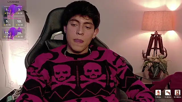 Snapshot of _-Lucky-_ chatting on February 26, 3:30 am -Lucky- online show from February 26, 3:30 am