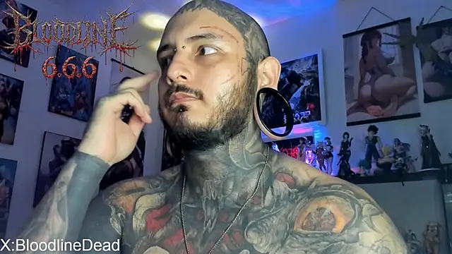 DEATHINK666XX online show from April 14, 8:19 pm