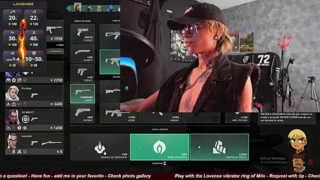 AcidMilo online show from October 31, 9:18 pm