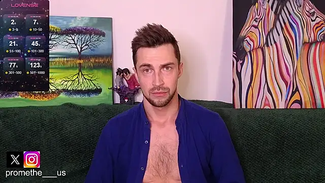 Promethe us online show from March 30, 3:46 pm